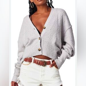 NWT Free People Found My Friend Cardigan